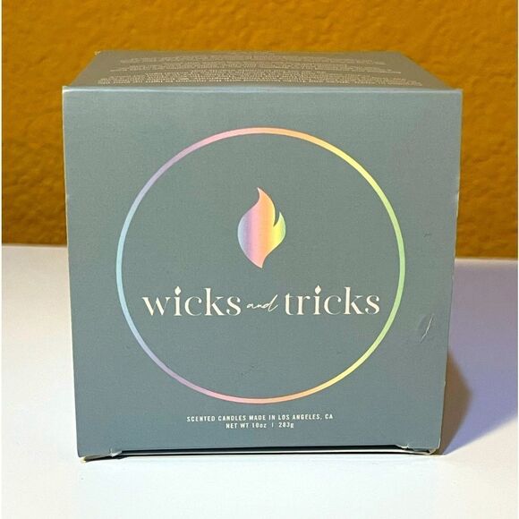 Wicks & tricks Great…full Scented Soy Candle in 10 oz Glass w/ Box Eco-friendly - Picture 3 of 7